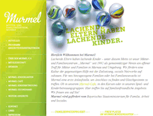 Tablet Screenshot of murmel-ev.de